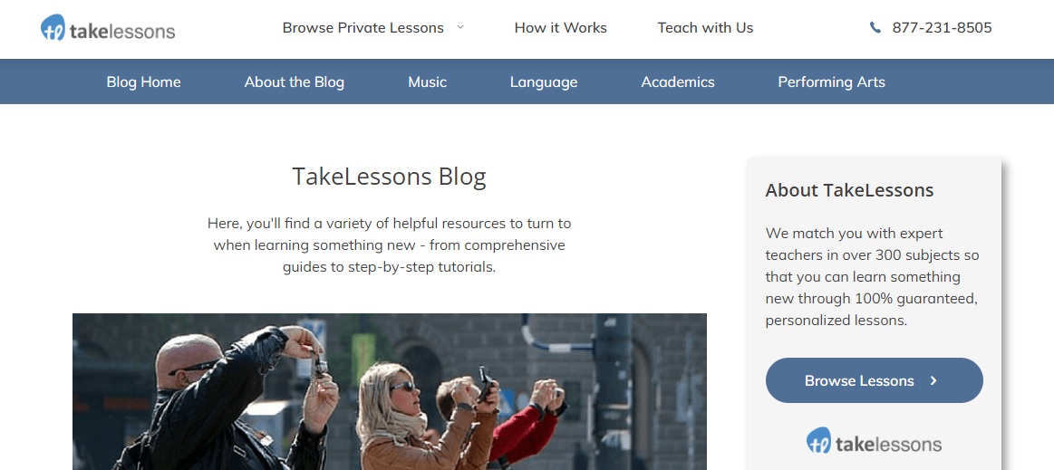 TakeLessons Blog